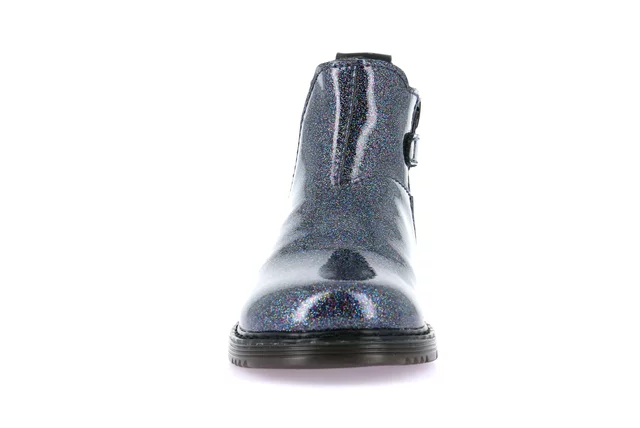 Beatles first steps in patent leather | NILL PP0195 - BLU NOTTE | Grünland Junior