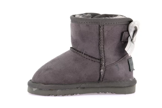 Stiefel für kleine Mädchen | CROY PP0362 - GRAU | Grünland Junior