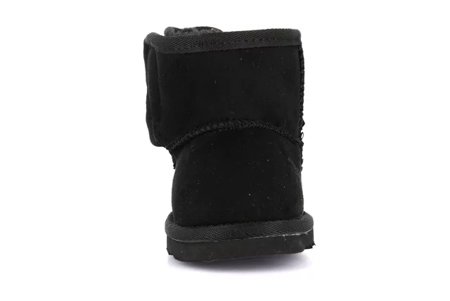 Stiefel für kleine Mädchen | CROY PP0362 - SCHWARZ | Grünland Junior