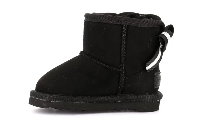 Stiefel für kleine Mädchen | CROY PP0362 - SCHWARZ | Grünland Junior