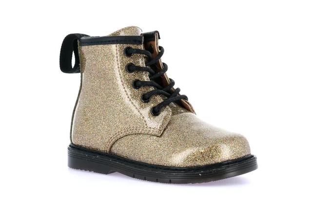 Girls gold ankle boots best sale