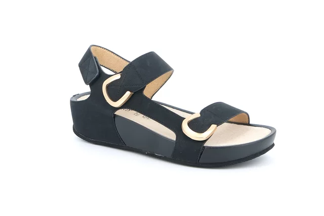 Super shock-absorbing sandal | DIRA SA1057 - black