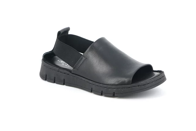 Sandalo comfort dal gusto sportivo | GITA SA1199 - NERO | Grünland