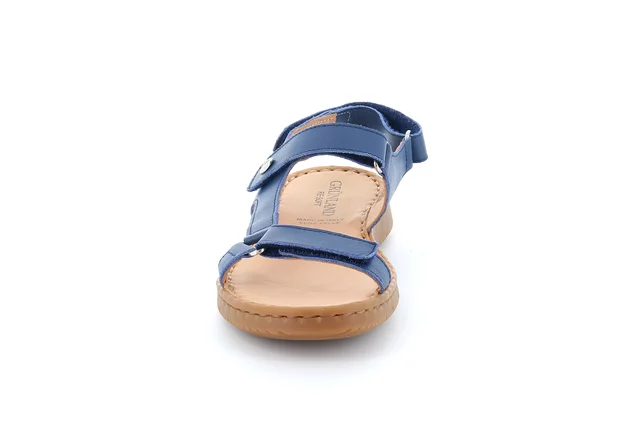 Sandale aus Leder | INAD SA1203 - JEANS | Grünland