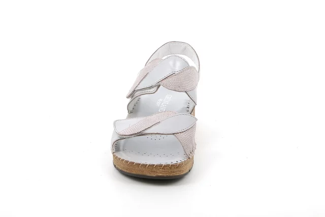 Comfort sandal in leather | PALO SA1210 - PERLA | Grünland