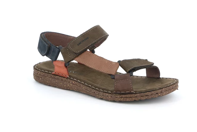 Sandal with footbed Soft | LAPO SA1233 - tmoro multi