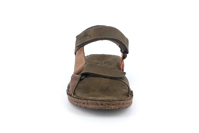 Sandale mit Fußbett Soft | LAPO SA1233 - T.MORO-MULTI | Grünland