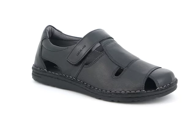 Closed sandal for men SA1515 - black
