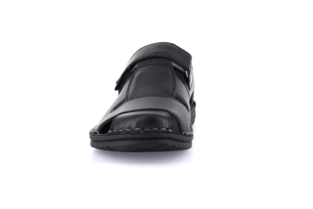 Closed sandal for men SA1515 - BLACK | Grünland