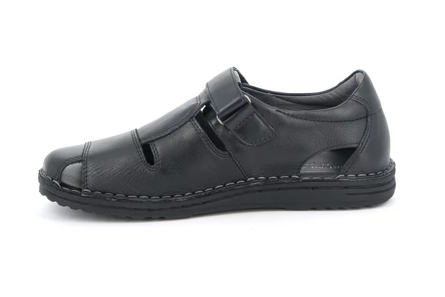Closed sandal for men SA1515 - BLACK | Grünland