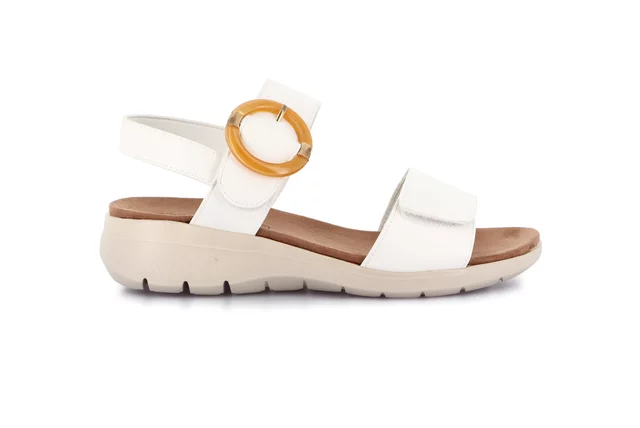 Sandalo sporty-chic | DEMA SA1943 - BIANCO | Grünland