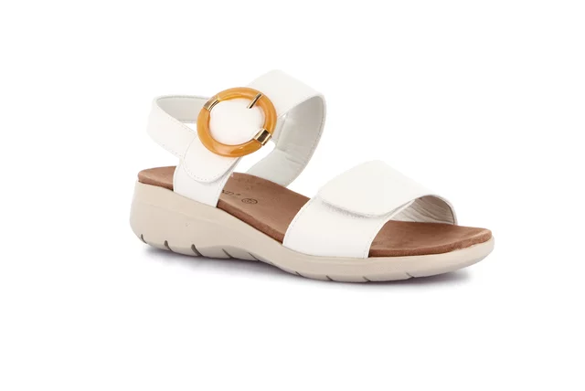 Sandalo sporty-chic | DEMA SA1943 - BIANCO | Grünland