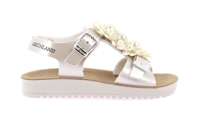Sandalo t-bar e perle SA2053 - PERLA | Grünland Junior