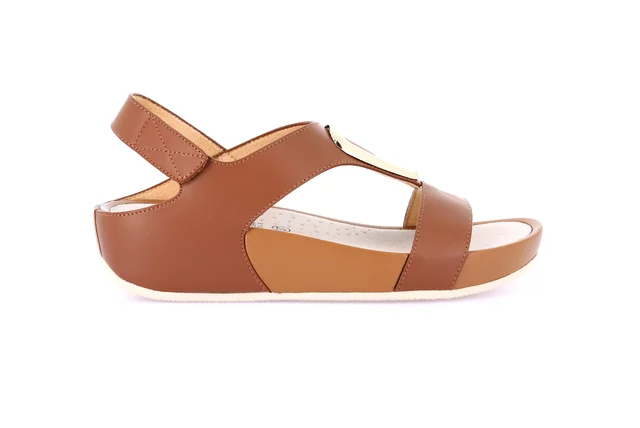 Sandalo comfort | DIRA SA2061 - CUOIO | Grünland