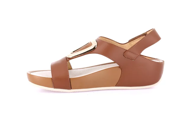 Sandalo comfort | DIRA SA2061 - CUOIO | Grünland