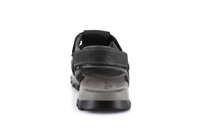 Sport spider sandal | MELT SA2100 - BLACK | Grünland