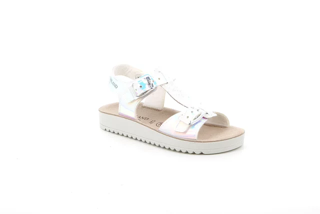T-Bar sandal for little girl | GRIS SA2108 - celeste
