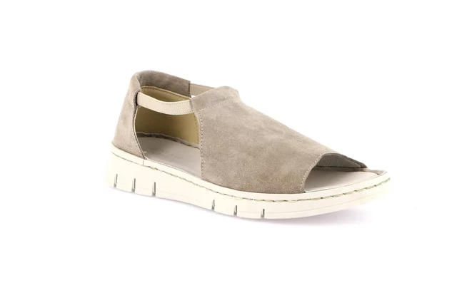 Komfort-Sandale mit sportlichem Style  | GITA SA2153 - taupe