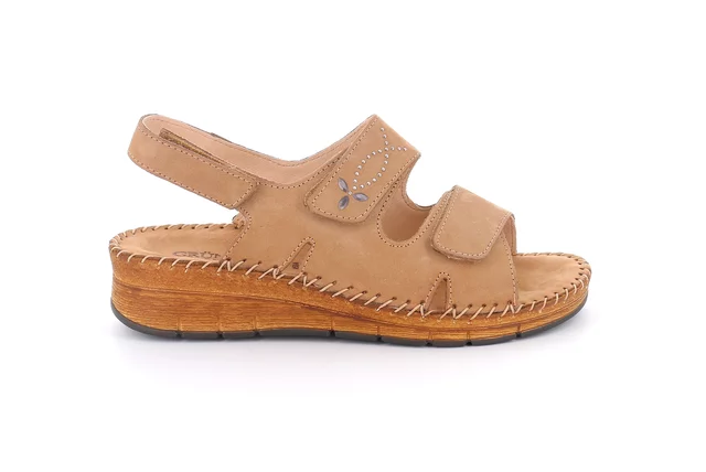 Sandalo comfort | PALO SA2170 - TAUPE | Grünland