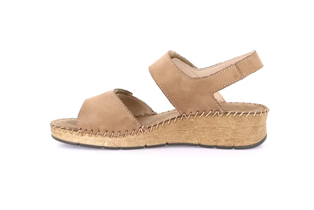 Sandalo comfort | PALO SA2171 - TAUPE | Grünland