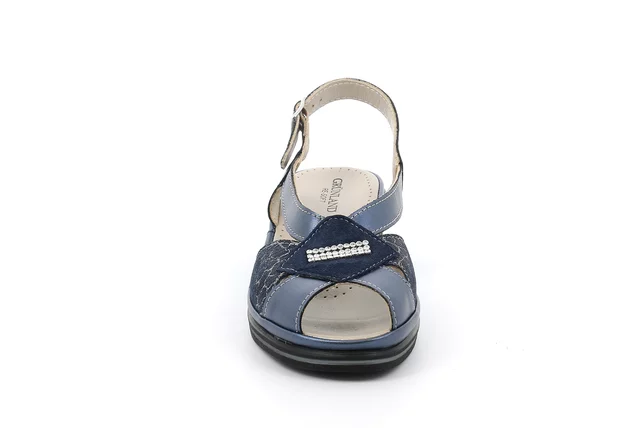 Comfort sandal for women SA2407 - BLUE | Grünland