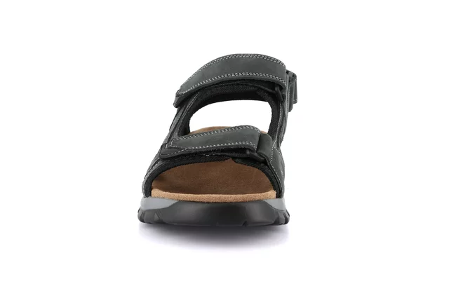 Sports sandal for men | MELT SA2619 - ANTRACITE | Grünland
