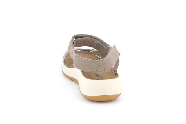 Sandalo comfort dal gusto sportivo | TRAC SA2624 - TAUPE | Grünland