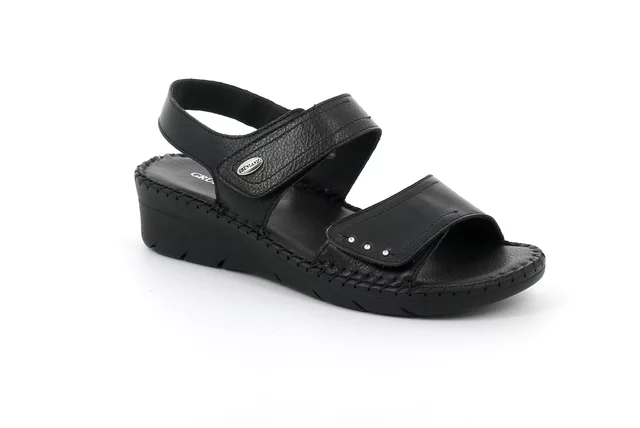Sportliche Sandale für Damen SA2633 - schwarz