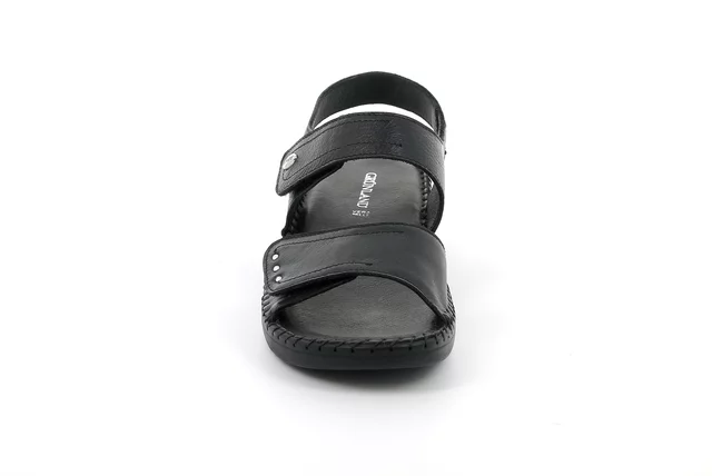 Sporty sandal for women SA2633 - BLACK | Grünland