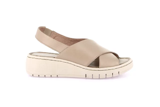 Sandalo comfort dal gusto sportivo | GILI SA3107 - TAUPE | Grünland