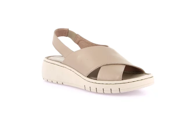 Sandalo comfort dal gusto sportivo | GILI SA3107 - TAUPE | Grünland