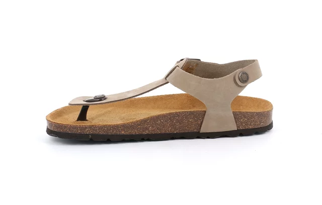 Sandal in Natural Cork for Women SB0001 - KAKI | Grünland