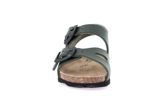 Sandalo in materiale riciclato | ARIA SB0027 - BOSCO | Grünland Junior