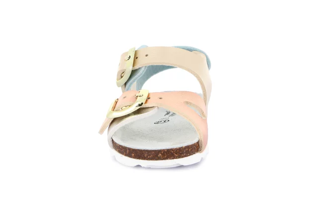 Sandal ARIA for Little Girl SB0392 - ARGENTO-MULTI | Grünland Junior