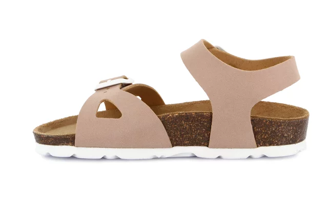 Sandalo LUCE in eco-suede SB0636 - ROSA | Grünland Junior