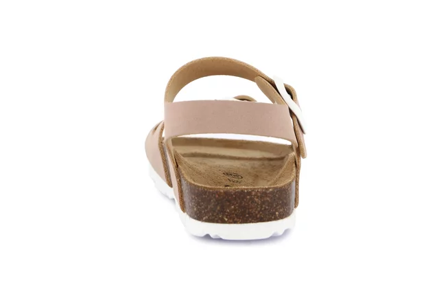 Sandalo LUCE in eco-suede SB0636 - ROSA | Grünland Junior