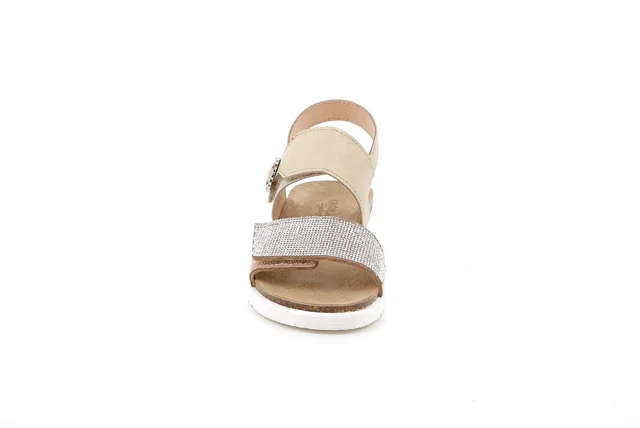 Sandale für Mädchen | COOL SB0979 - PLATINO | Grünland Junior