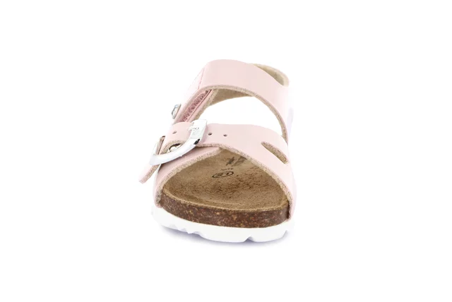 Sandaletto con strappo in vernice | ARIA SB1119 - ROSA | Grünland Junior