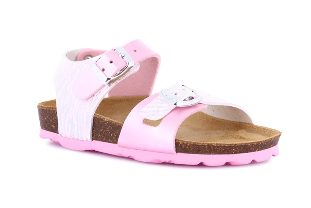 Sandalo bimba bicolor SB1129 - rosa