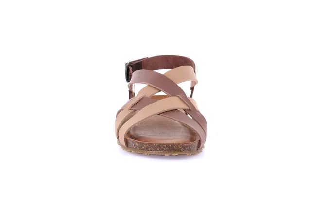Sandalo in nabuk e sughero | SAPP SB1165 - TAUPE-MULTI | Grünland