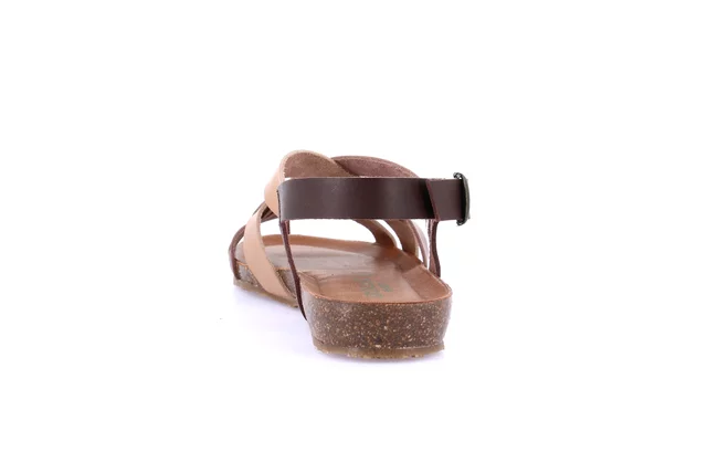 Sandalo in nabuk e sughero | SAPP SB1165 - TAUPE-MULTI | Grünland