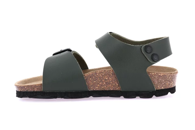 Sandal in Natural Cork | LUCE SB1206 - BOSCO | Grünland Junior