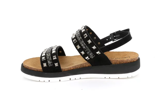 Fashion sandal | DOXE SB1324 - BLACK | Grünland