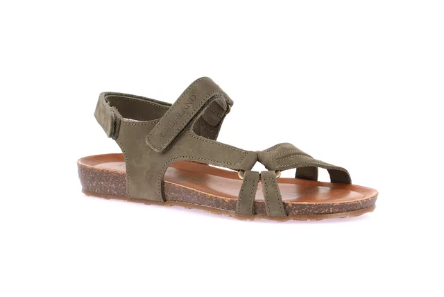 Sandalo sportivo con doppio strappo SB1350 - oliva
