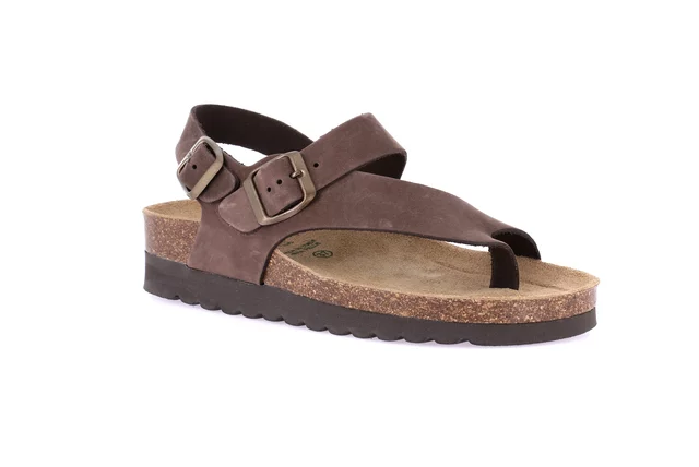 Cork Sandal Flip-Flop | HOLA SB1568 - testa di moro