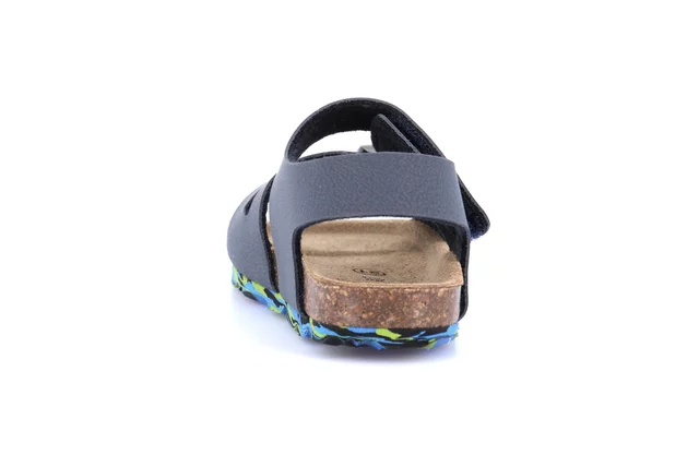 Children's cork sandal | ARIA SB1640 - BLU-MULTI | Grünland Junior