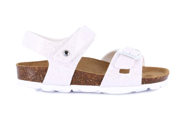 Glitter Sandal | LUCE SB1655 - WHITE | Grünland Junior