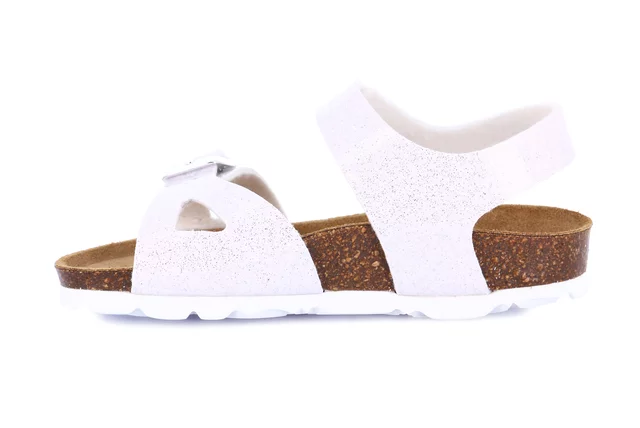 Glitter Sandal | LUCE SB1655 - WHITE | Grünland Junior