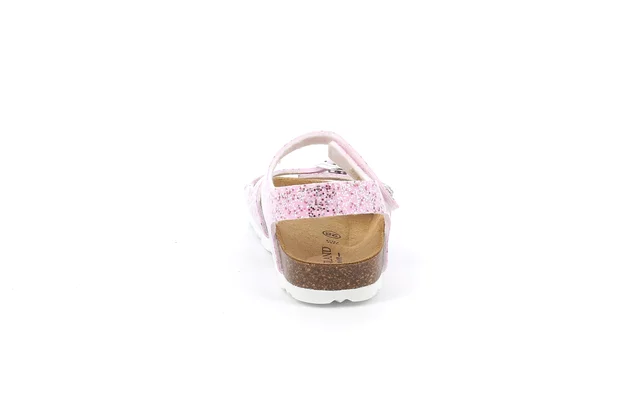 Glitter Sandal | LUCE SB1655 - ROSA-BIANCO | Grünland Junior