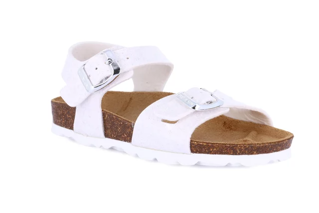 Junior double band sandal | LUCE SB1656 - white